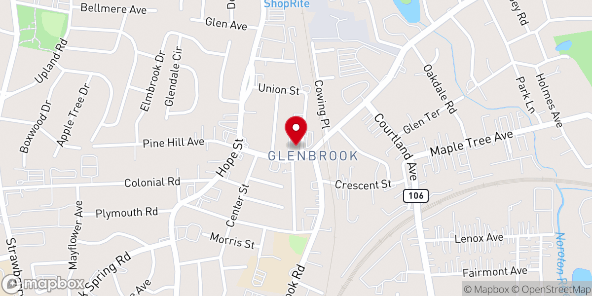 Map showing location of Union Memorial Church