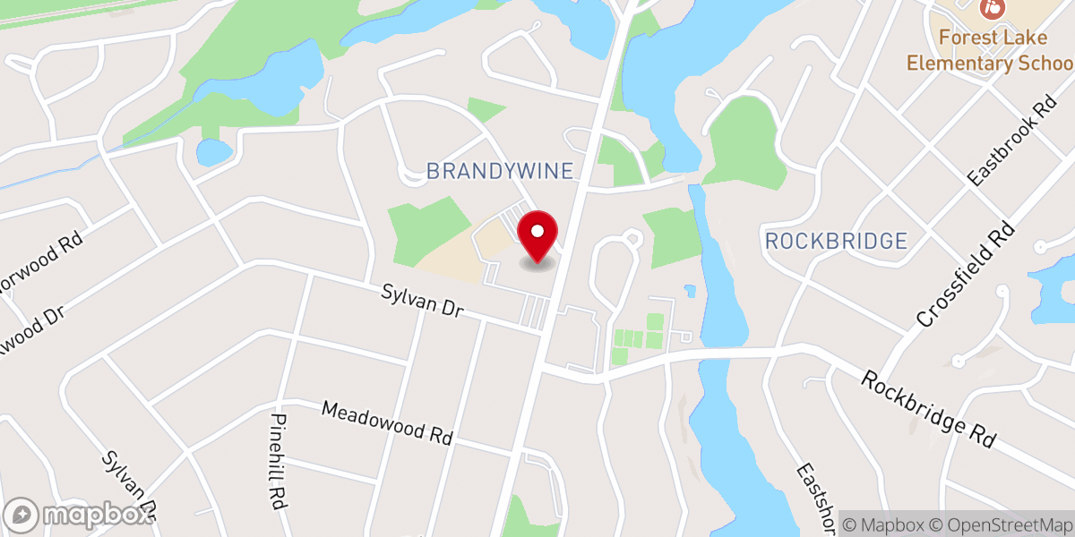 Map showing location of North Trenholm Baptist Church