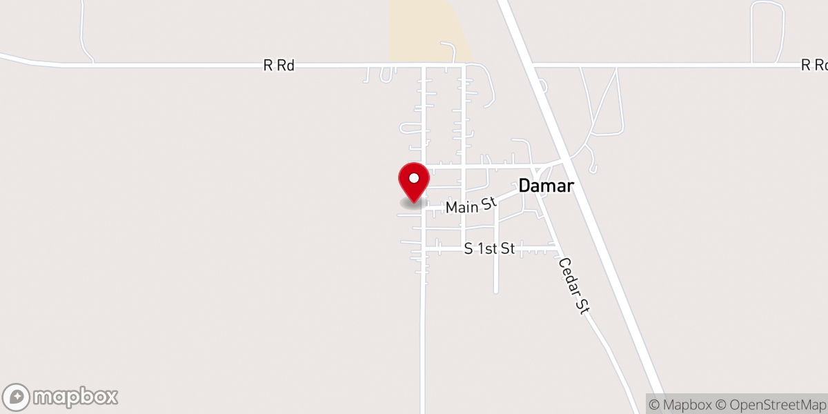 Map showing location of St Joseph Catholic Church