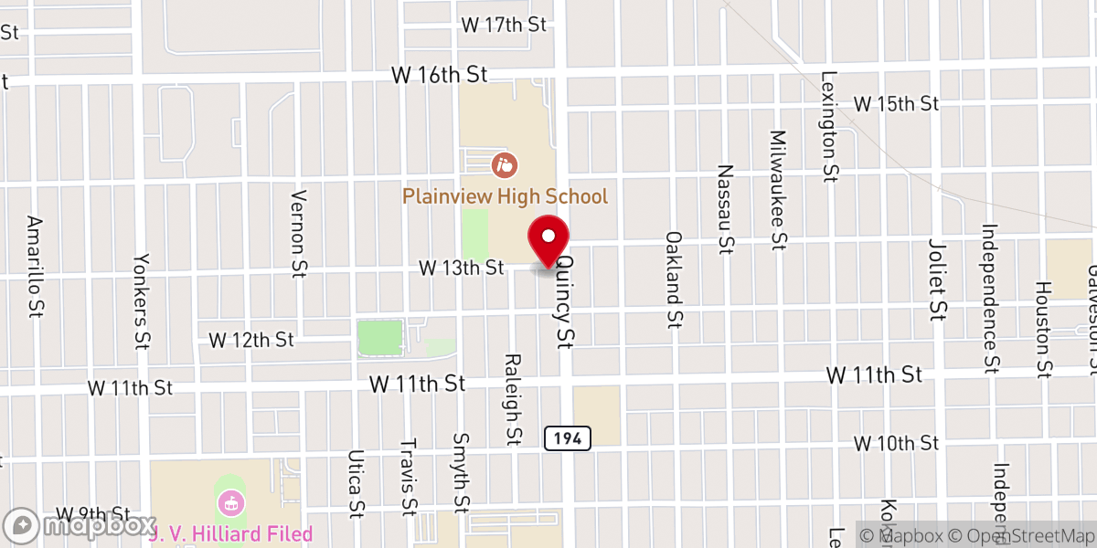 Map showing location of Harvest