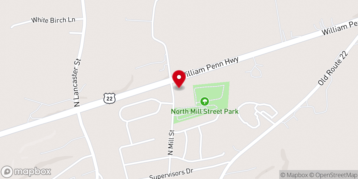 Map showing location of Our Lady of Fatima Catholic Mission