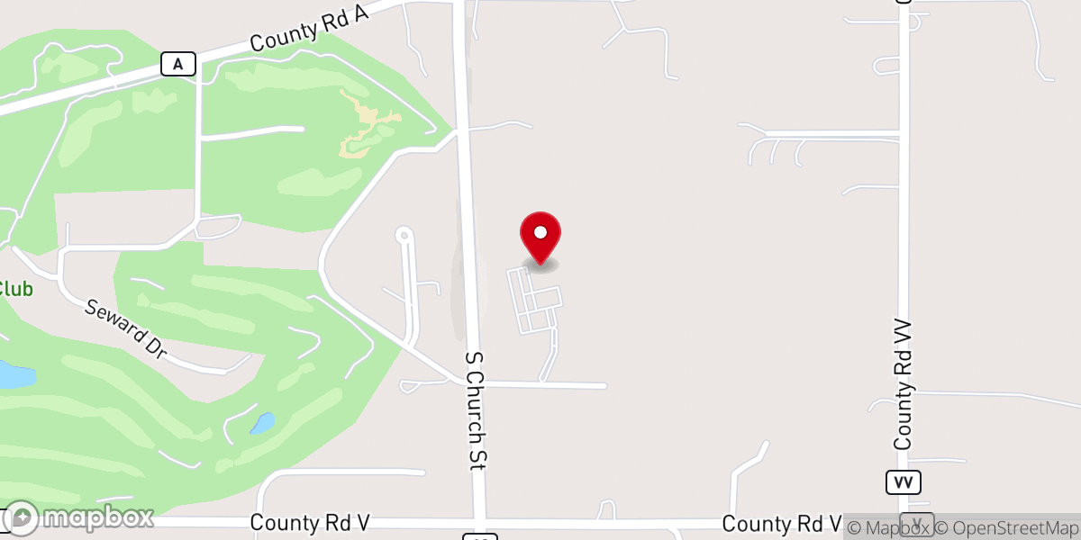 Map showing location of All Saints Parish