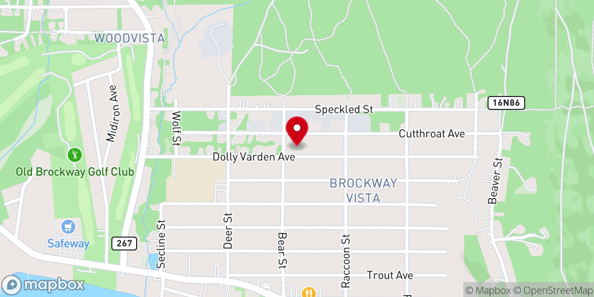 Map showing location of Lake Tahoe Retreat Center