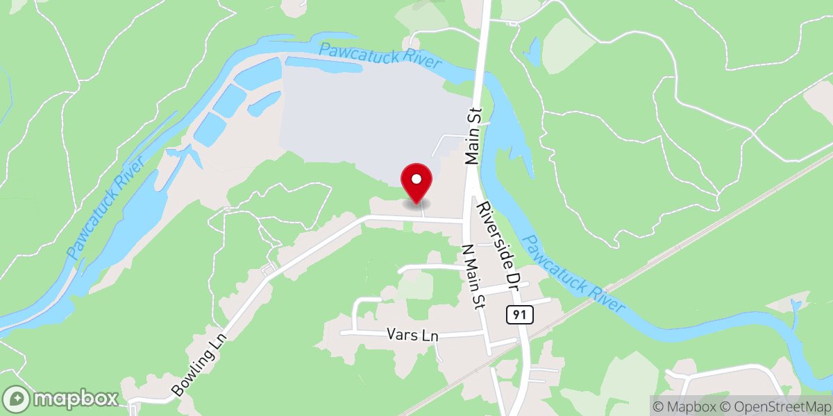 Map showing location of Joy Fellowship Assemblies of God