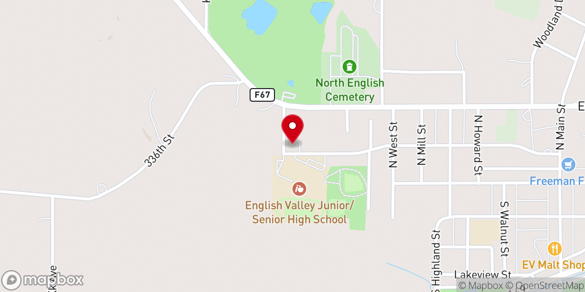 Map showing location of St Joseph Catholic Church