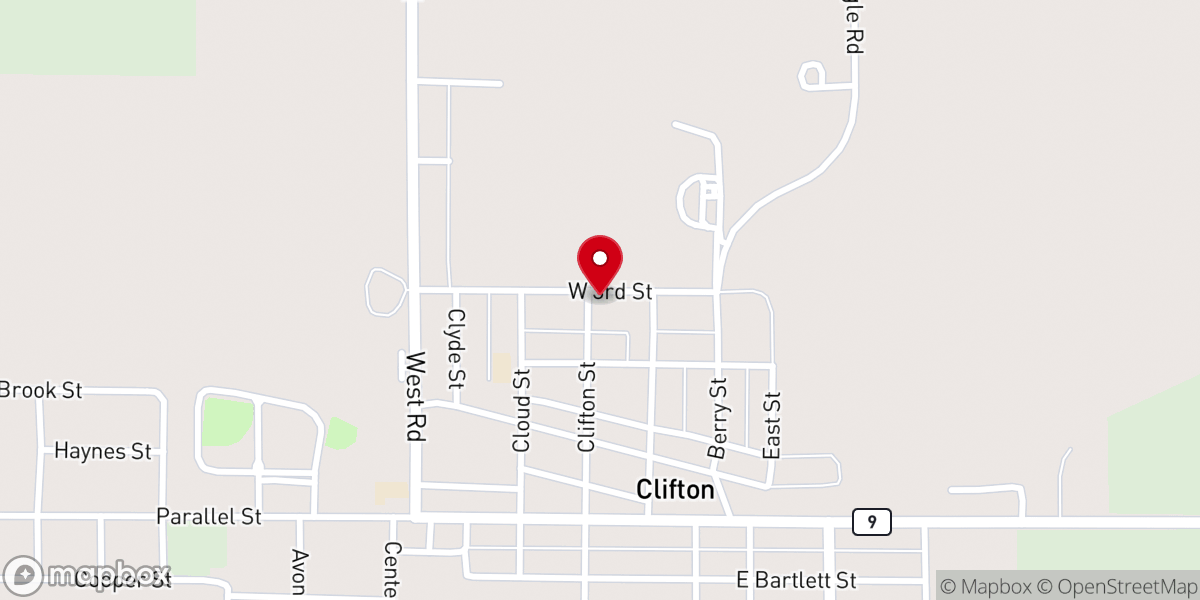 Map showing location of St. Mary of the Assumption Catholic Church