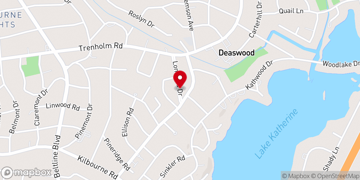 Map showing location of Potters Christian Life Ministries