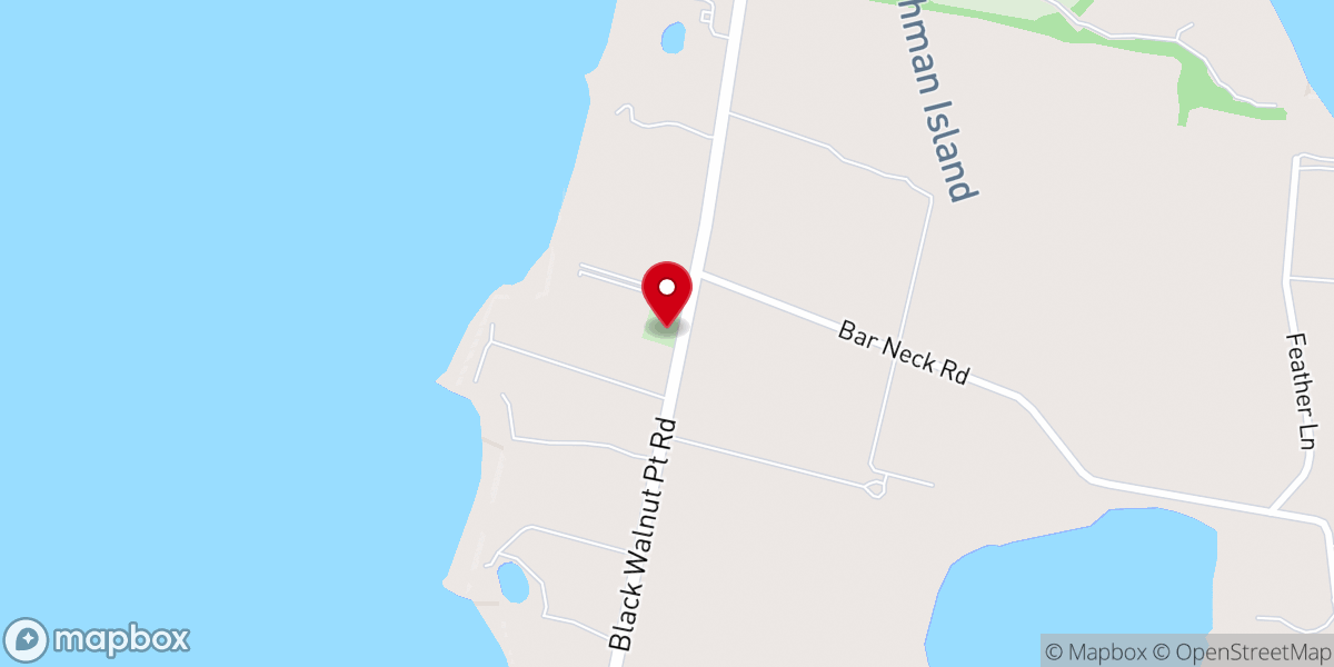 Map showing location of St John's Chapel