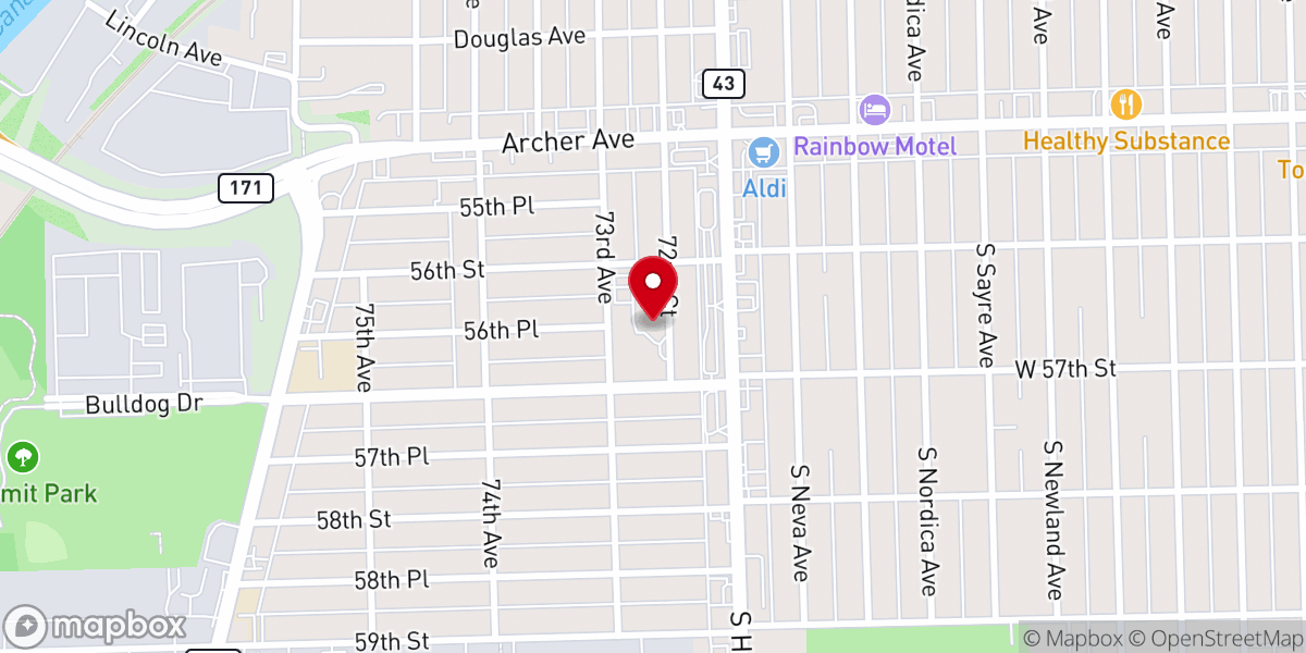 Map showing location of Missionary Sisters of St Peter Claver