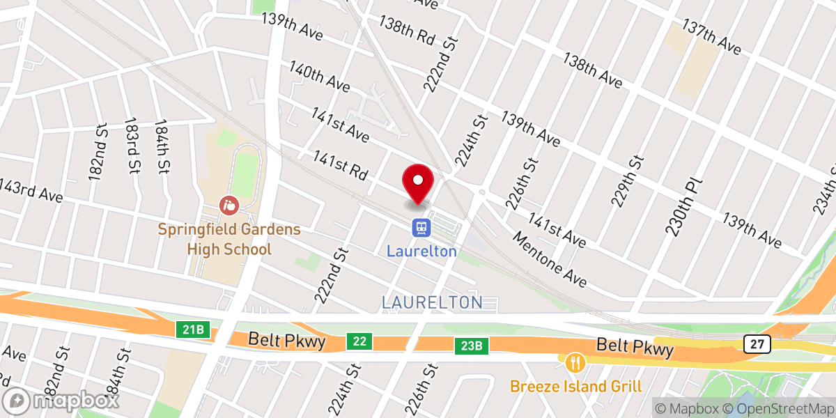 Map showing location of New Zion Church of Christ