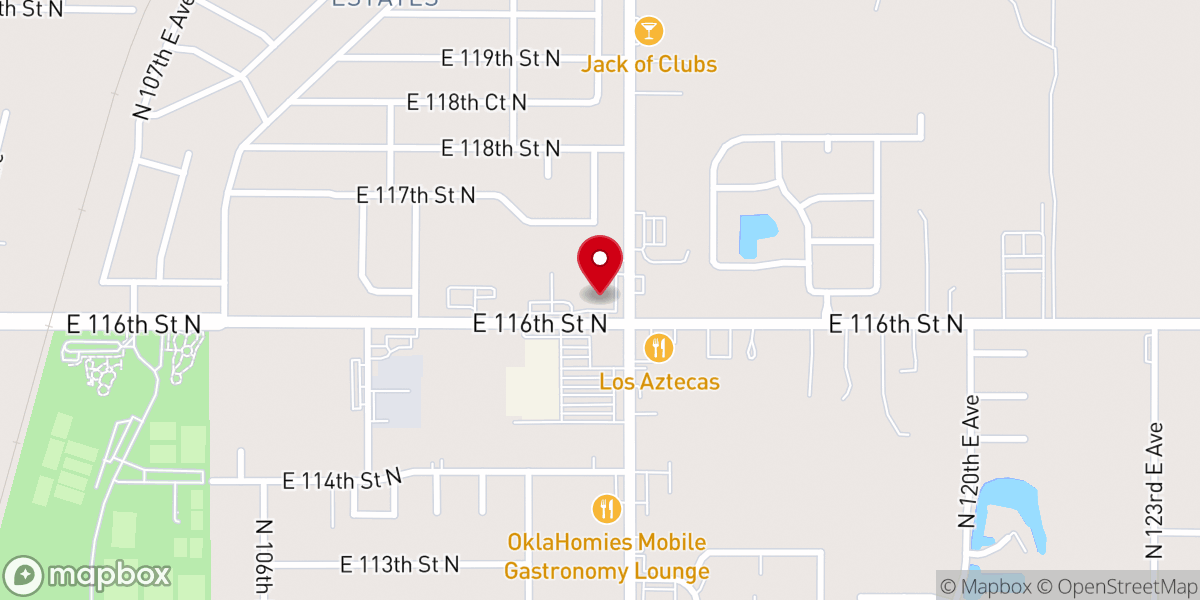 Map showing location of Discovery Church