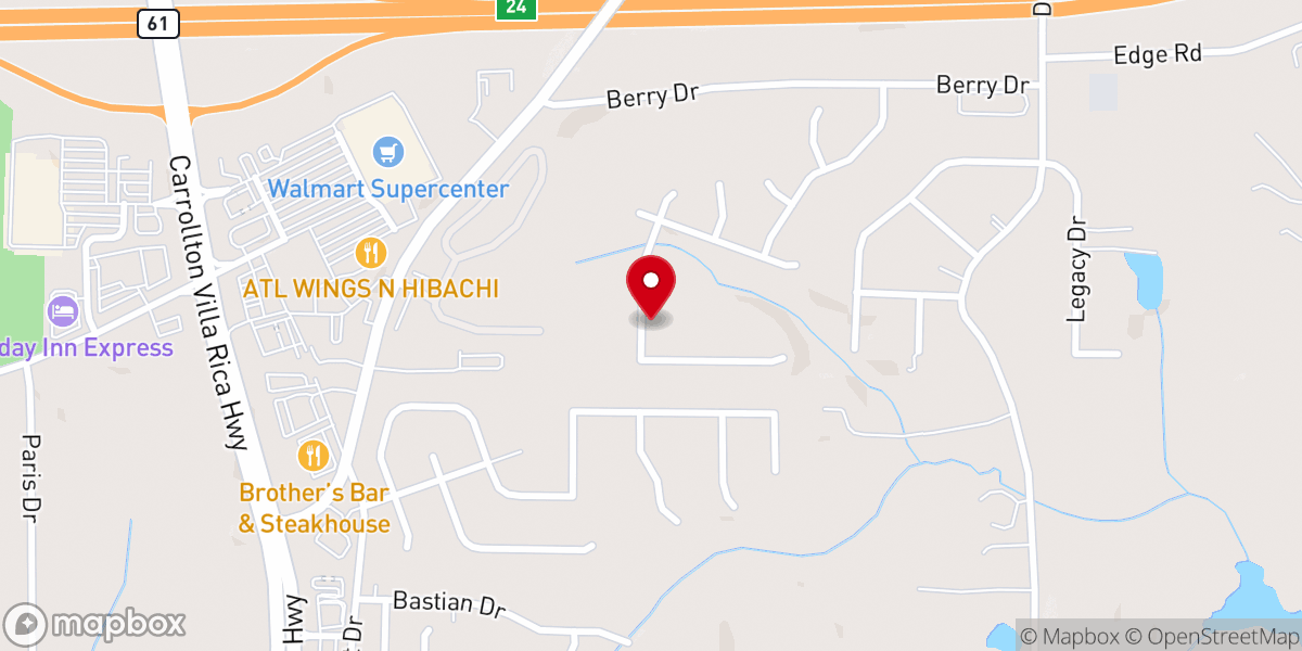 Map showing location of Fresh Fire Christian Ministries Inc