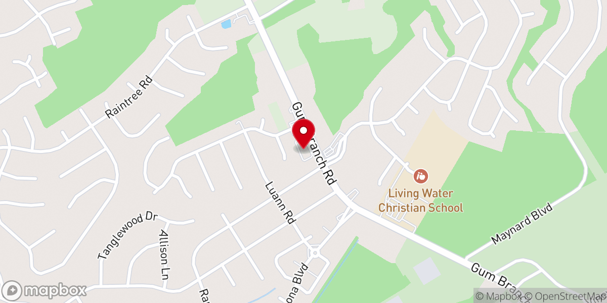 Map showing location of True Vine Apostolic International Ministries