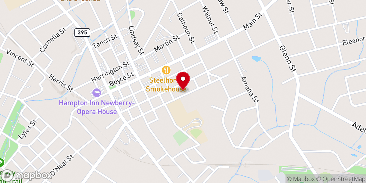 Map showing location of The Lutheran Church of The Redeemer
