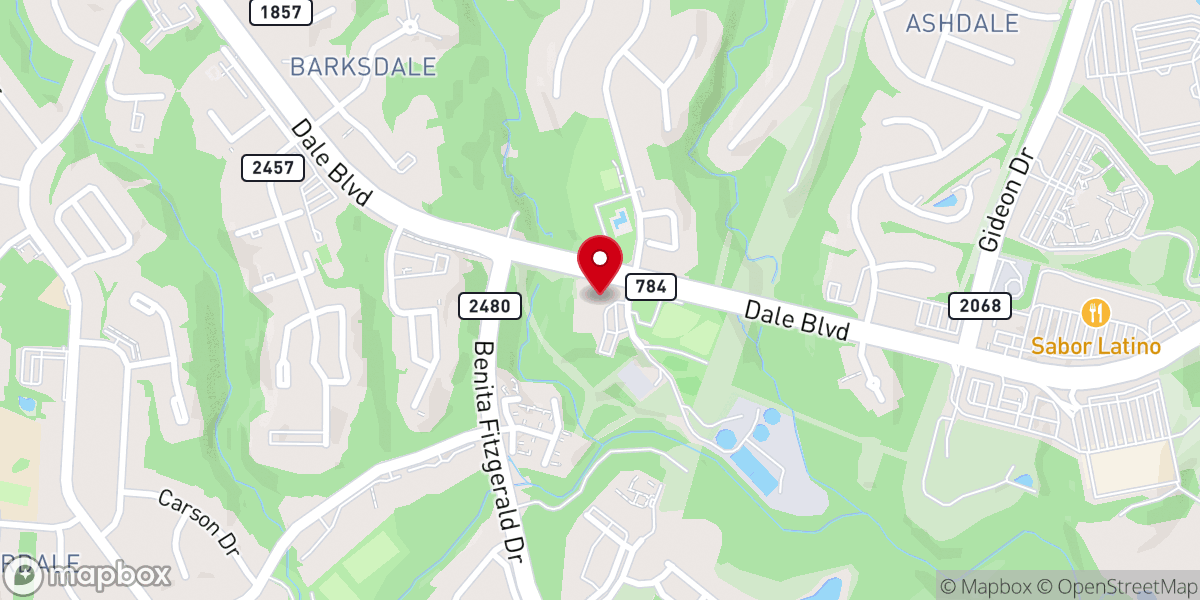 Map showing location of Good Shepherd United Methodist