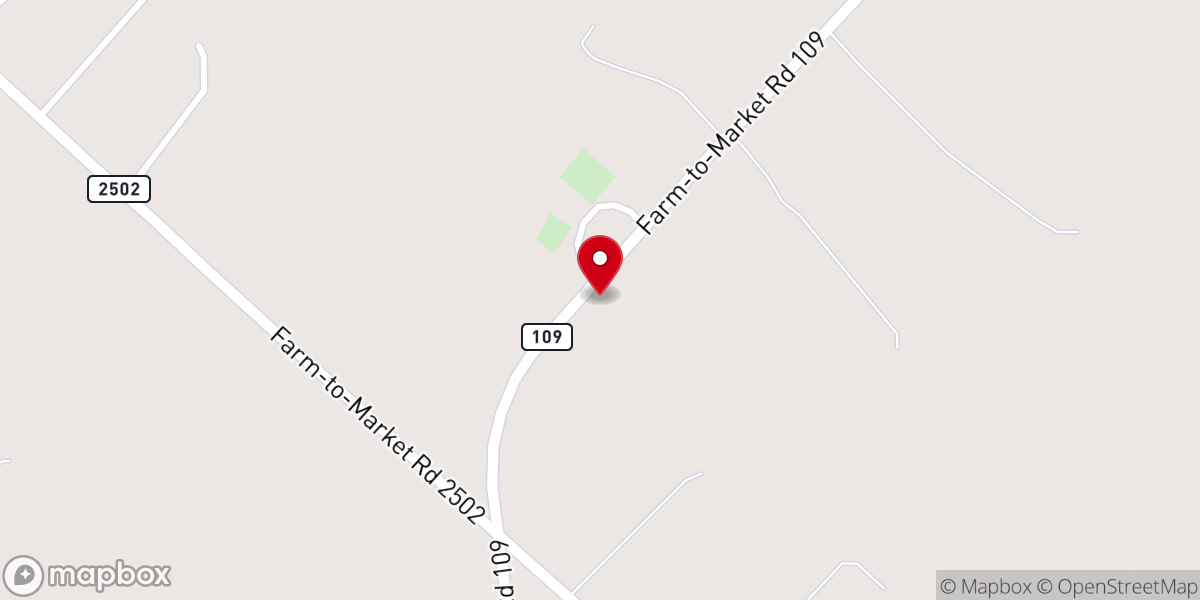 Map showing location of Welcome Lutheran Church