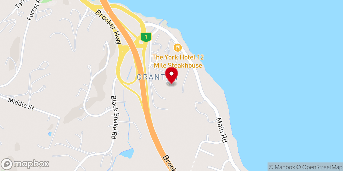 Map showing location of Church of Our Lady Queen of Croats