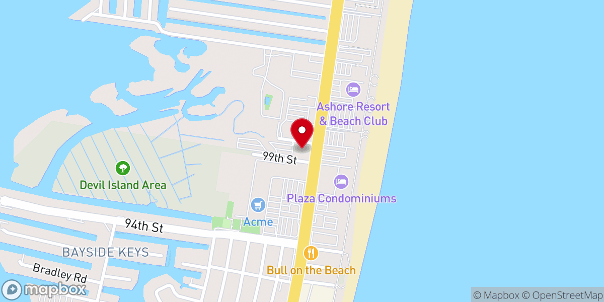 Map showing location of St. Luke Catholic Church
