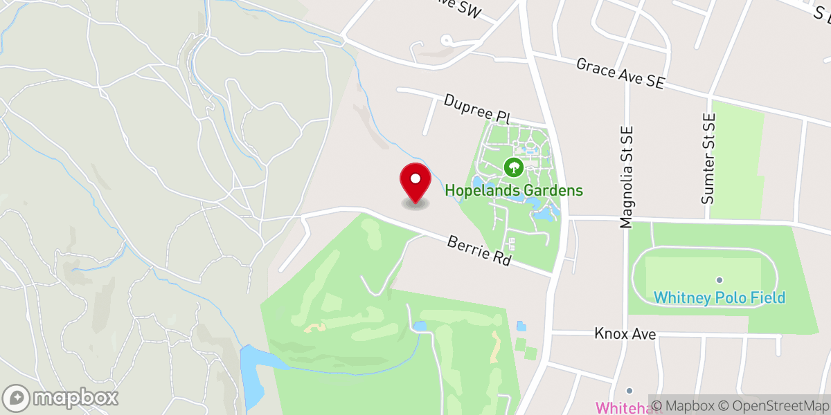 Map showing location of Saint Angela Convent