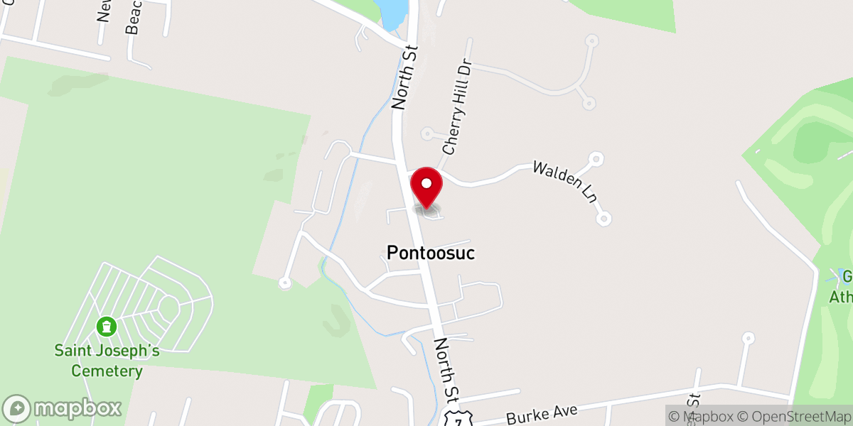Map showing location of St. Nicholas Orthodox Church