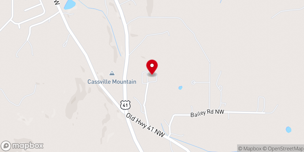 Map showing location of NorthPointe Church