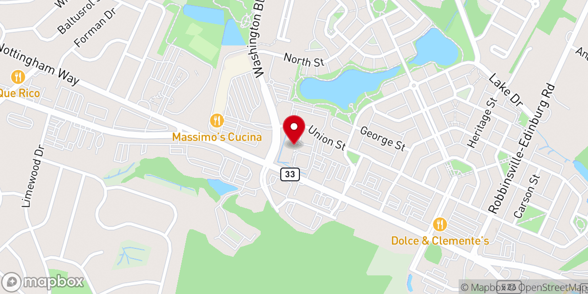 Map showing location of Seventh Day Adventist Church