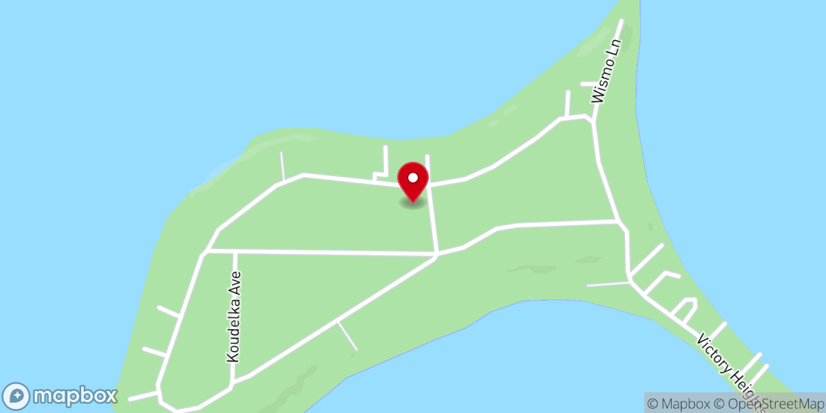 Map showing location of Victory Heights Chapel