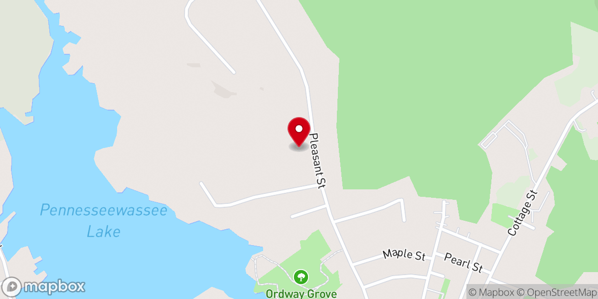 Map showing location of Wolf & Harp