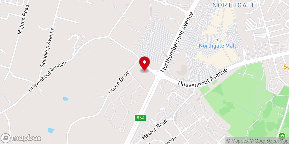 Map showing location of Catholic Church of St John’s North Riding