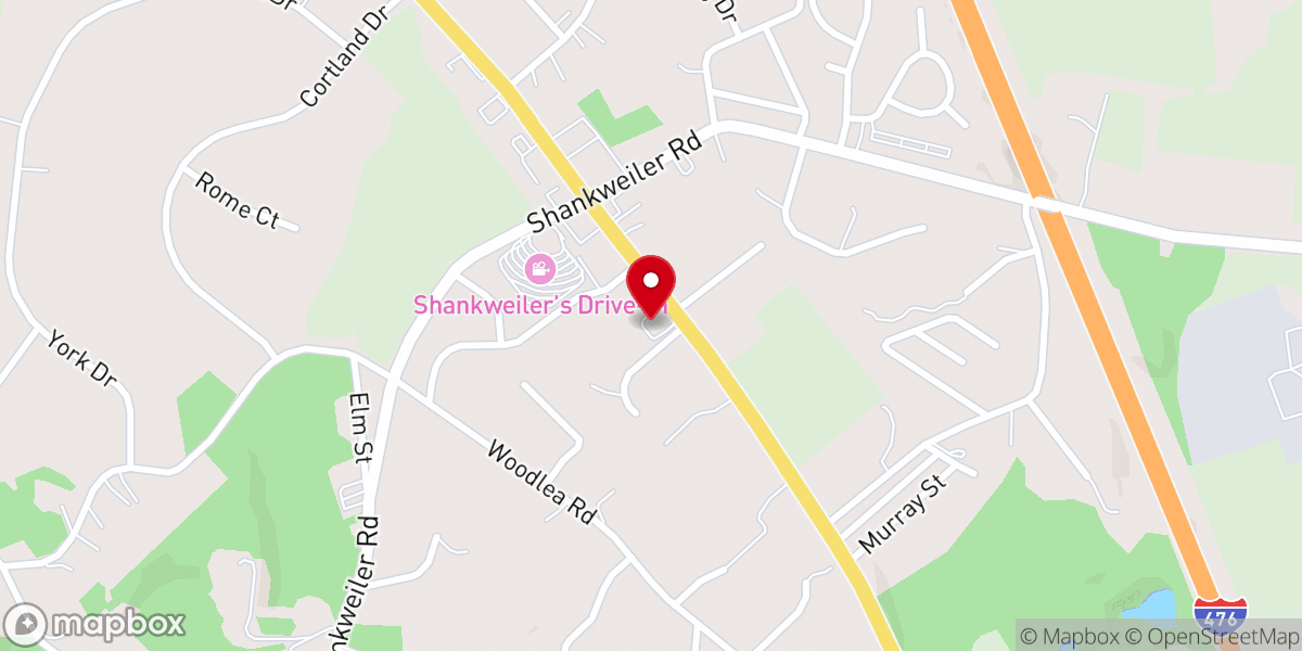 Map showing location of Faith Wesleyan Church
