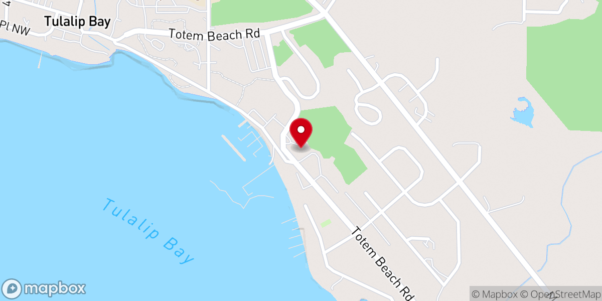 Map showing location of St Anne Mission