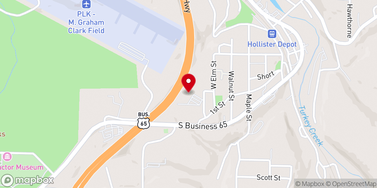Map showing location of New Beginnings Church