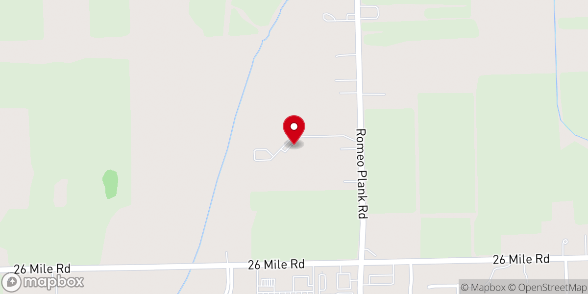 Map showing location of St. Joseph's Catholic Church