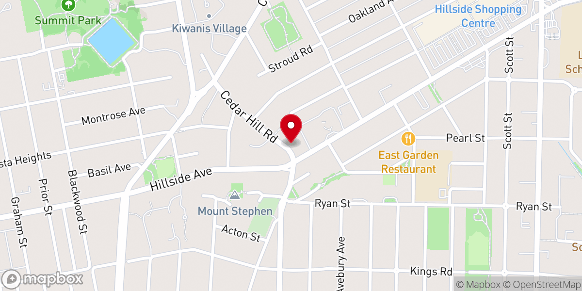 Map showing location of Lutheran Church Of The Good Shepherd