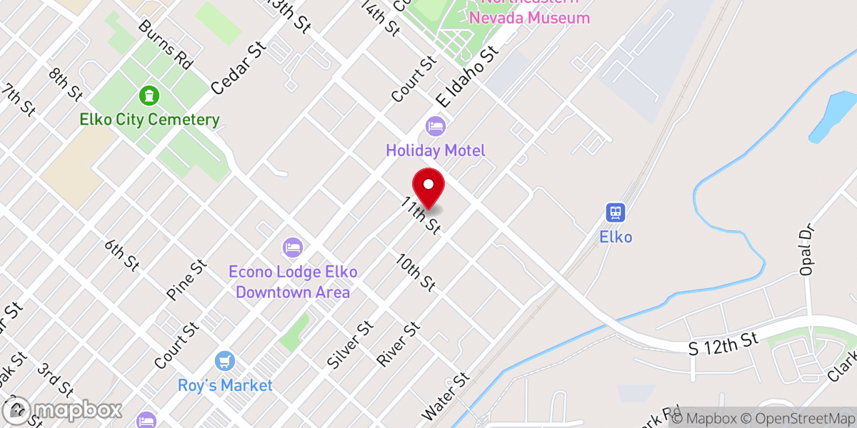 Map showing location of Victory Community Church