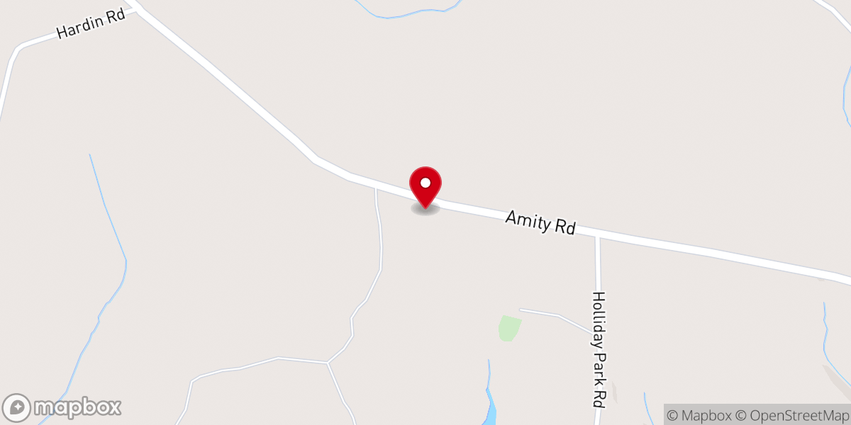 Map showing location of Antioch CME Church