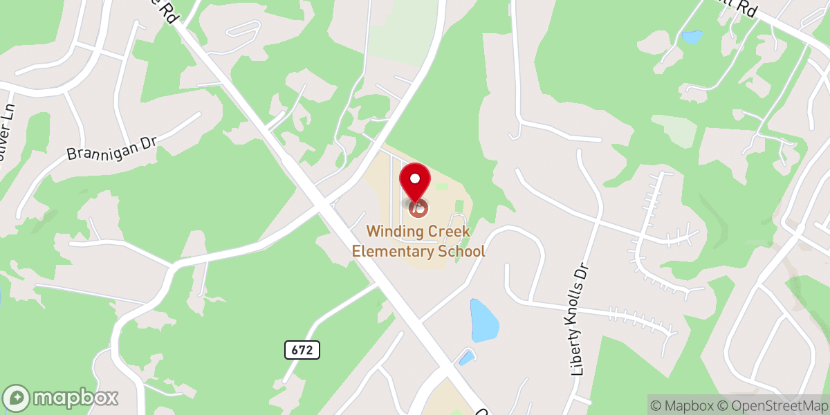 Map showing location of Redeemer Bible Church Stafford