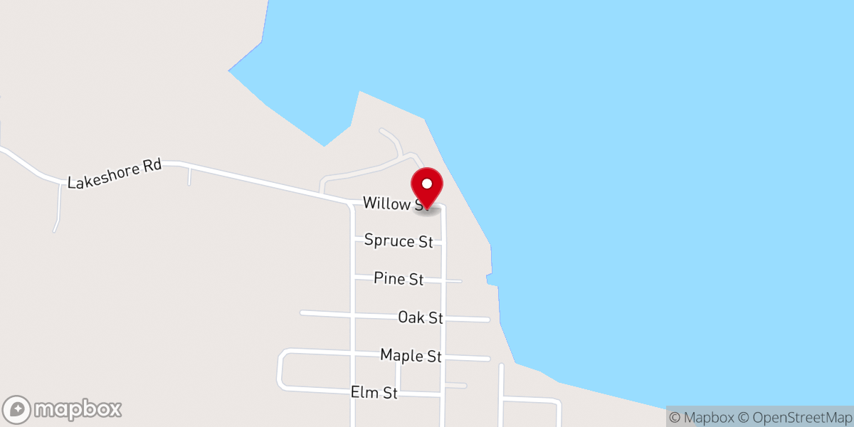 Map showing location of Winneconne Christian Fellowship Inc