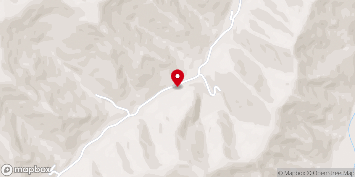 Map showing location of Mullins True Baptist Church
