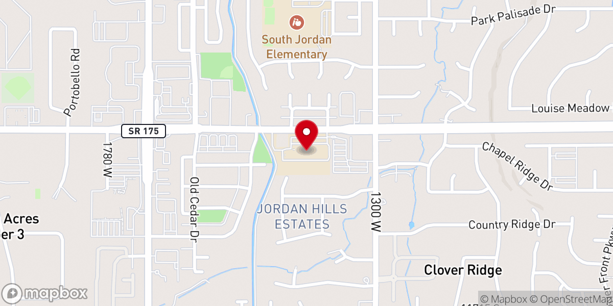 Map showing location of Salt + Light Church