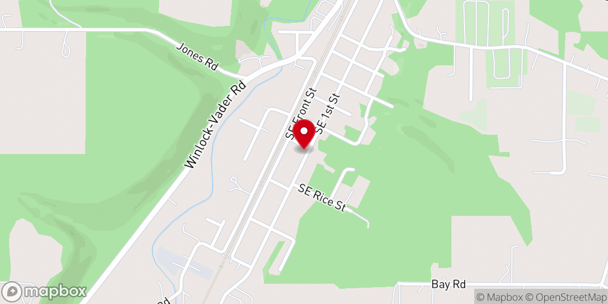 Map showing location of Bible Missionary Church