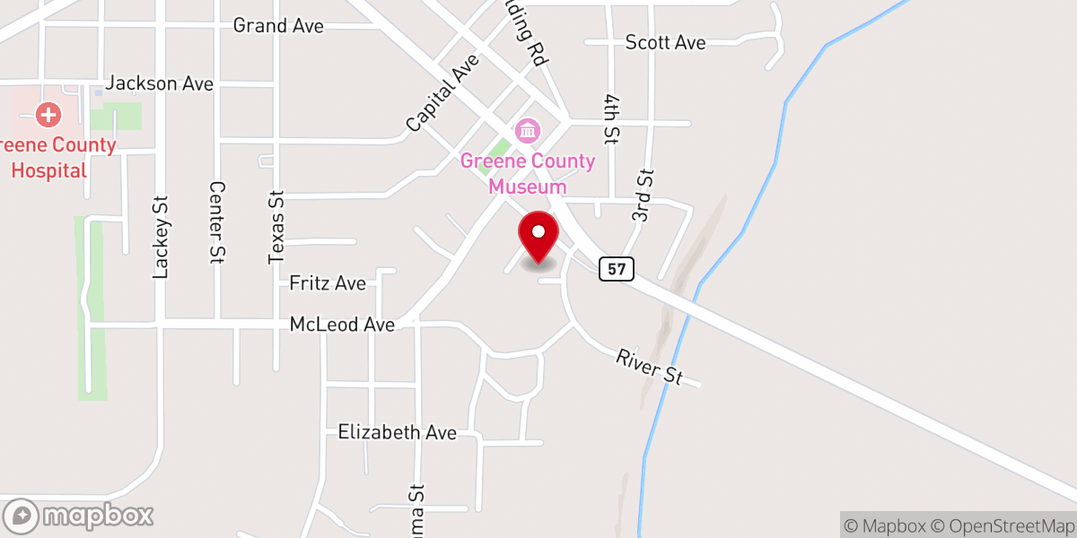 Map showing location of Apostolic Tabernacle
