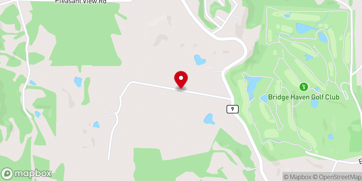 Map showing location of Church of God