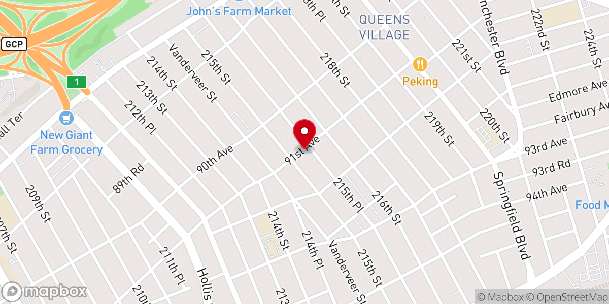 Map showing location of Kindom of Heaven Deliverance Church