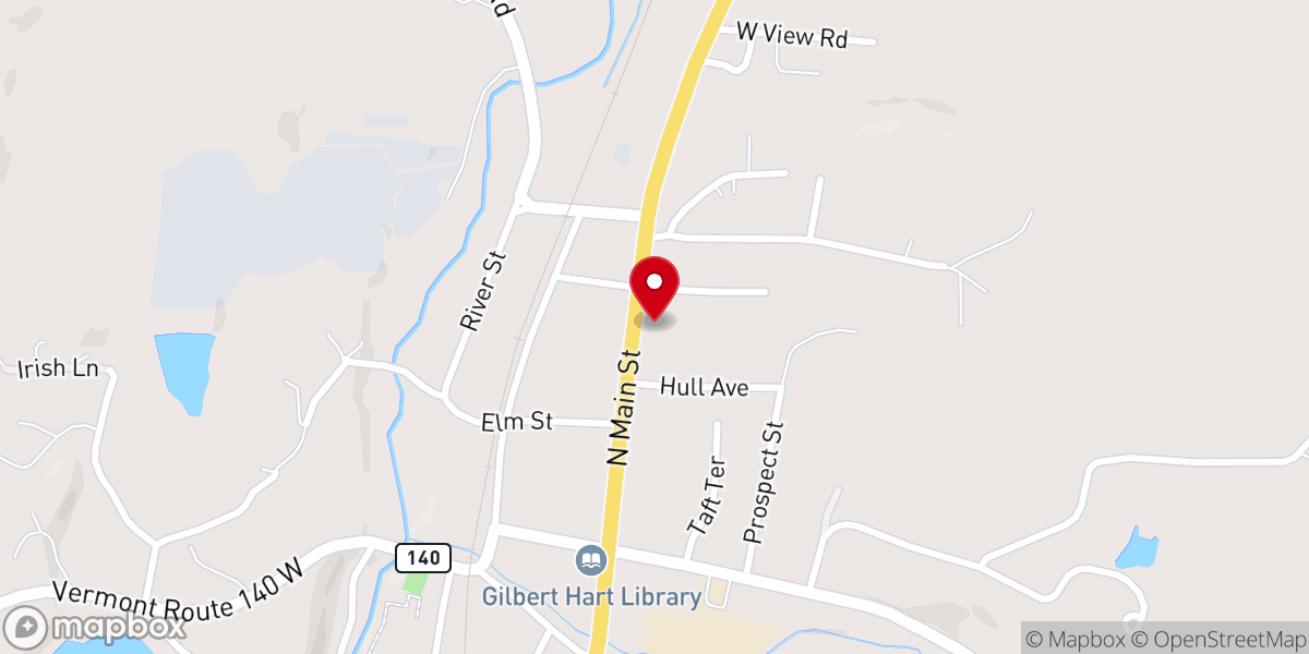 Map showing location of St. Patrick - Roman Catholic Diocese