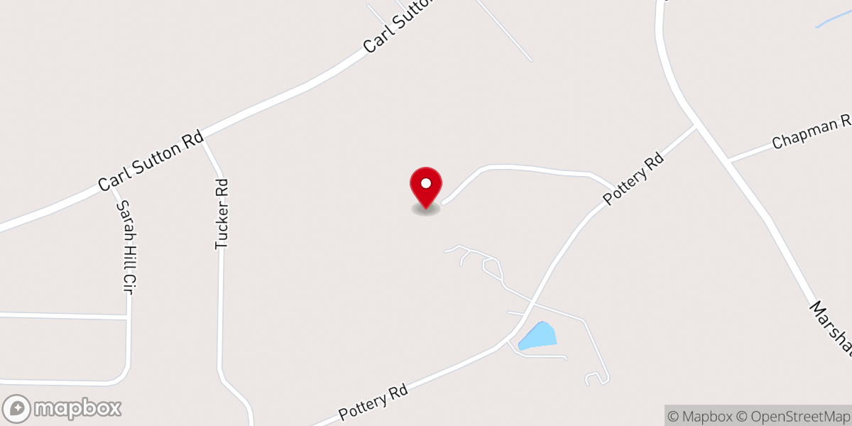 Map showing location of Saint Mark CME Church