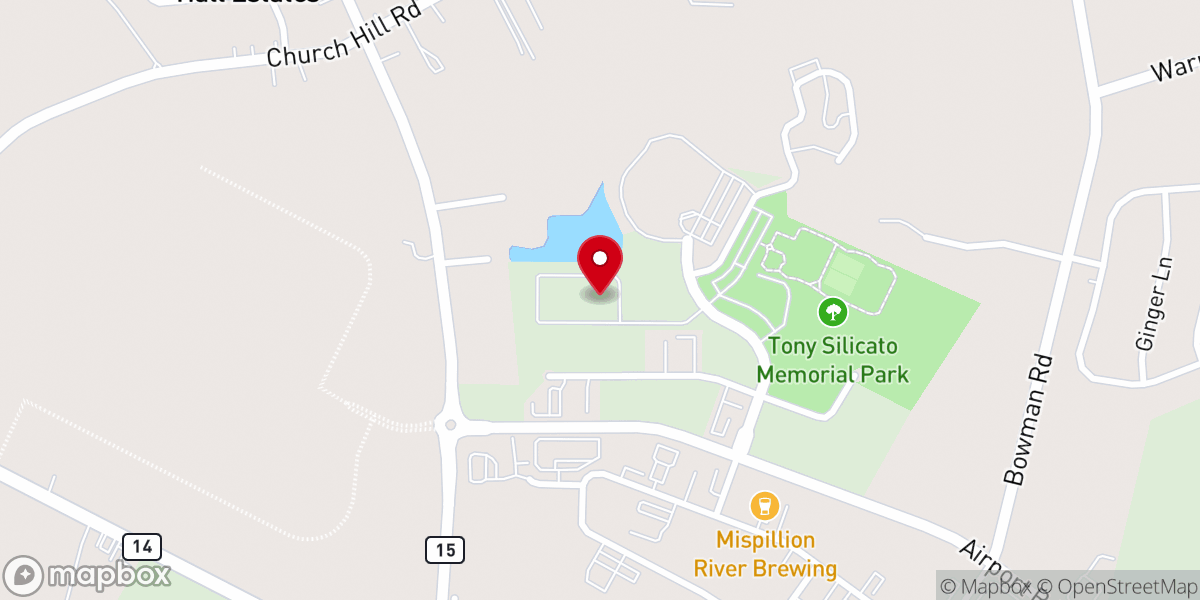 Map showing location of Food Bank of Delaware