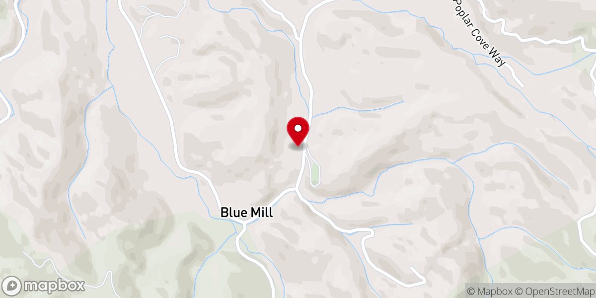 Map showing location of Muberry Church