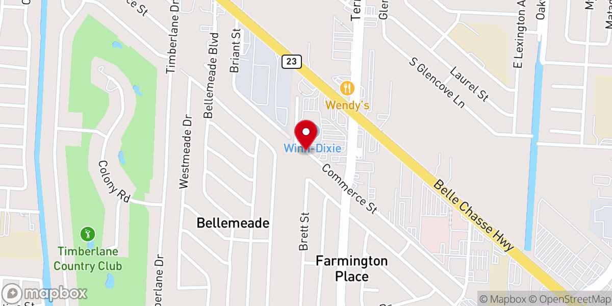 Map showing location of Ministerio Internacional Vision Y Poder Inc
