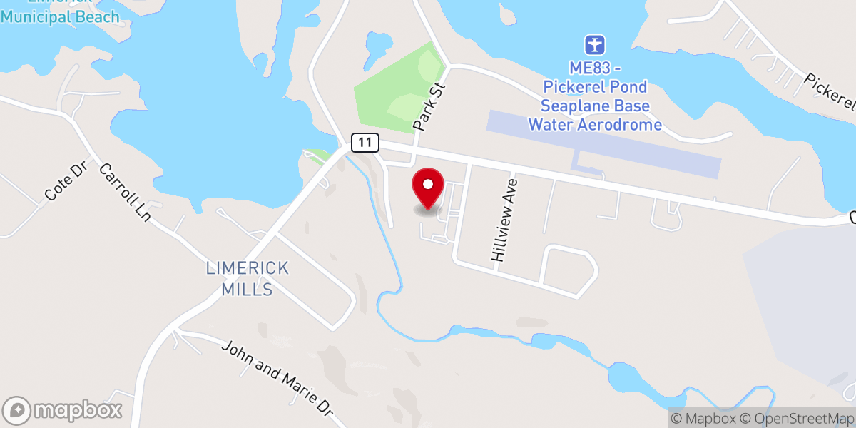 Map showing location of St. Matthew Catholic Church